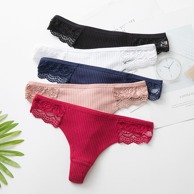 Women's G-String Panty 3 Pcs Set