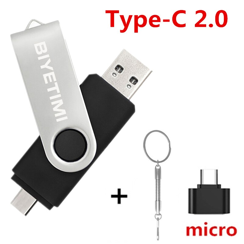 Solid Color OTG USB Flash Drive