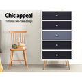 NNEDSZ Chest of Drawers Dresser Table Tallboy Storage Cabinet Furniture Bedroom