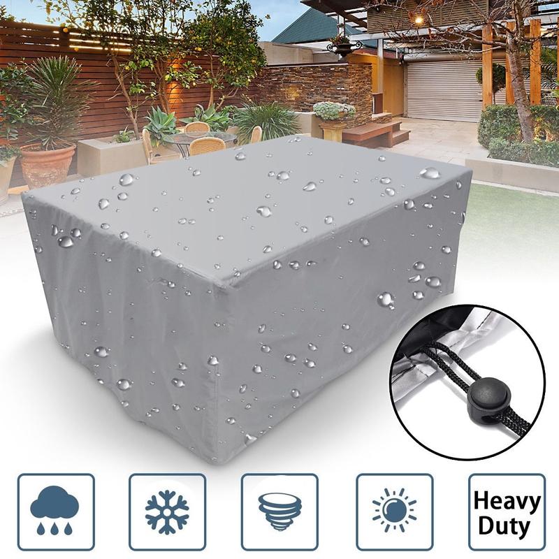 NNEIDS Waterproof Outdoor Furniture Cover - 231X231X30Cm
