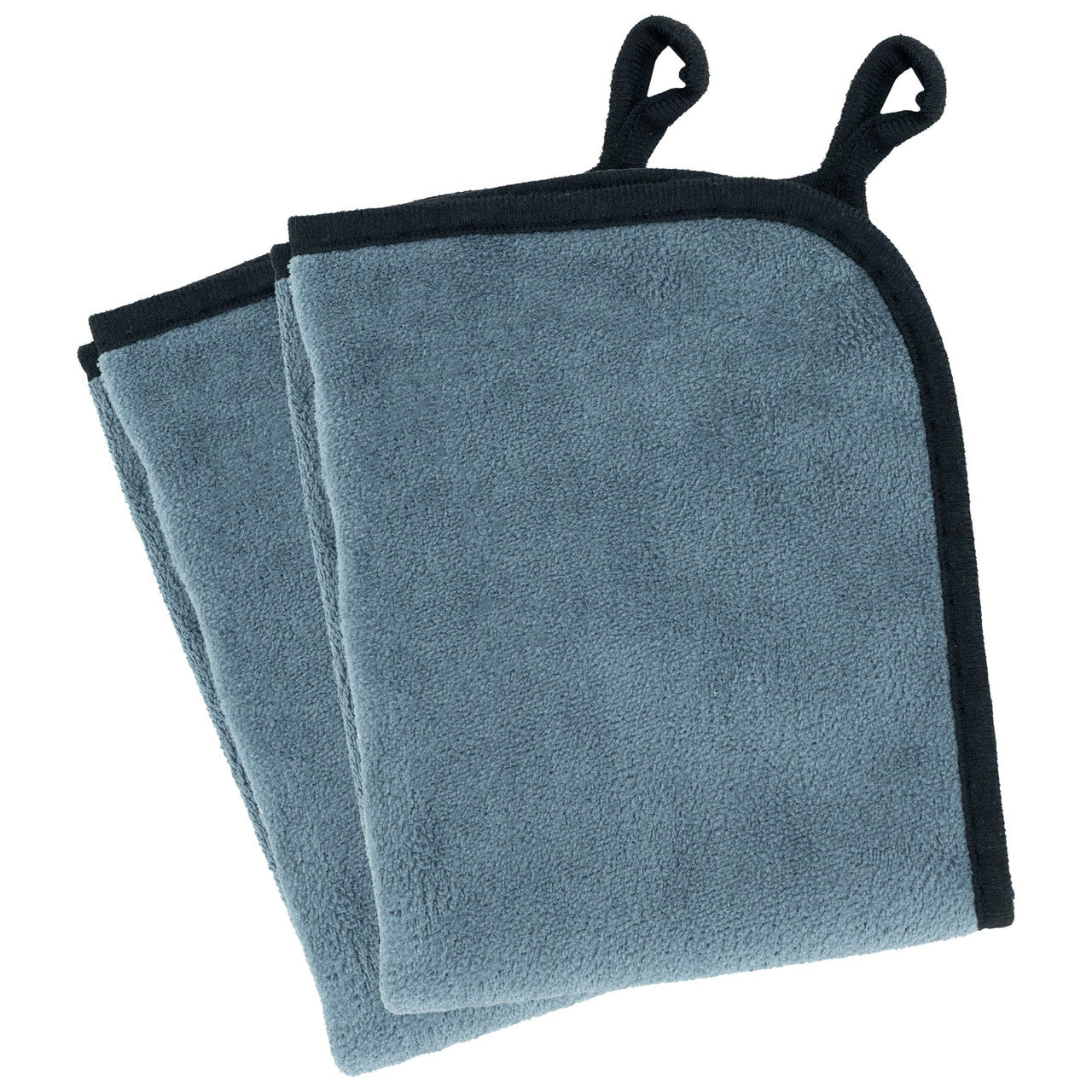MOTIVITY 2 Pack Microfiber Detailing Cloths - Lint Free, Scratch Free - For Interior and Exterior Car Detailing (11.81" × 15.75")